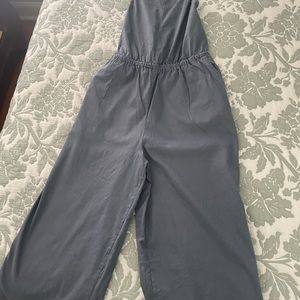 Denim jumpsuit. Organic cotton. Size large